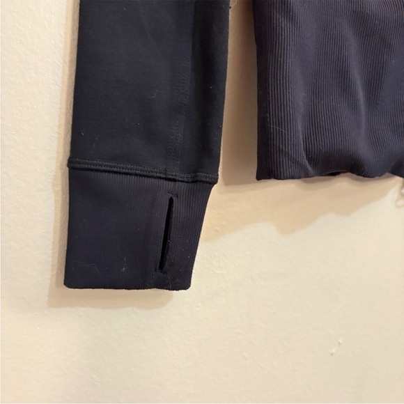 Lululemon Athletica Asana Secret Garden Pink & Blue Floral Zip-Up Jacket - Picture 7 of 16